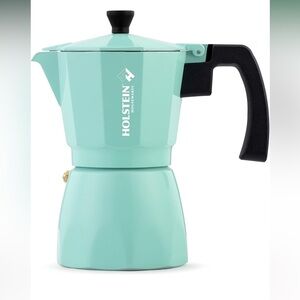 Holstein Housewares 6 cup Moka Pot/Espresso Maker in Mint